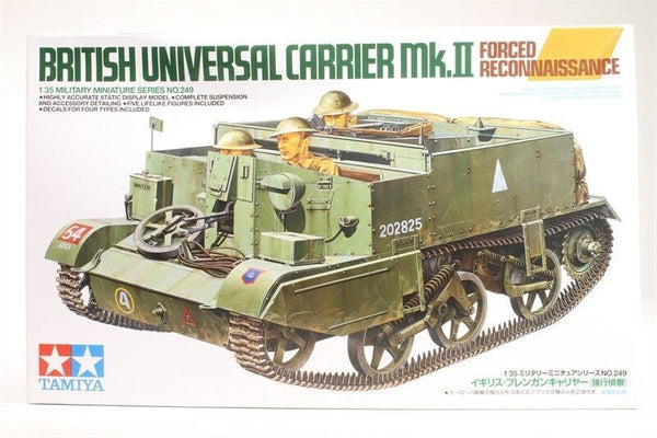 Tamiya 1/35 scale WW2 British Universal Carrier Mk.II Forced Recon