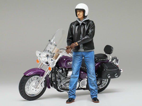 Tamiya 1/12 scale STREET RIDER FIGURE (Single Figure with Two Options)
