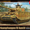 Tamiya 1/48 scale WW2 German Panzer IV Ausf H Late war tank model kit