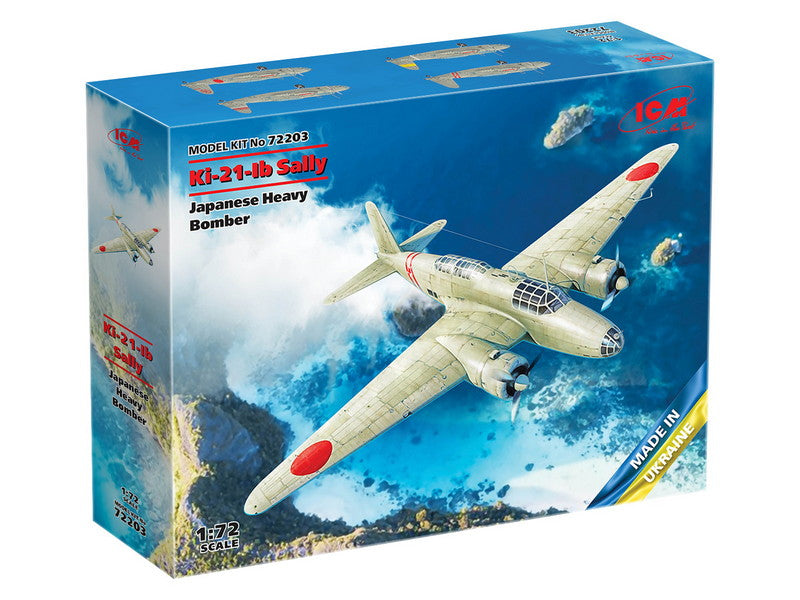 ICM 1/72 IJN Mitsubishi Ki-21-Ib 'Sally' 1:72 Plastic Model Kit