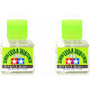 Tamiya EXTRA THIN CEMENT Quick Set 40ml applicator brush in cap TWIN PACK