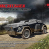 ICM 1/35 WW2 Sd.Kfz. 247 Ausf.B, German Command Armoured Vehicle (100% new molds)