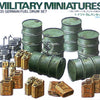 Tamiya 1/35 scale WW2 German Fuel Drums - Military model kit