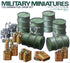 Tamiya 1/35 scale WW2 German Fuel Drums - Military model kit