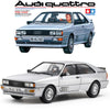 Tamiya 1/24 scale Audi quattro car model kit
