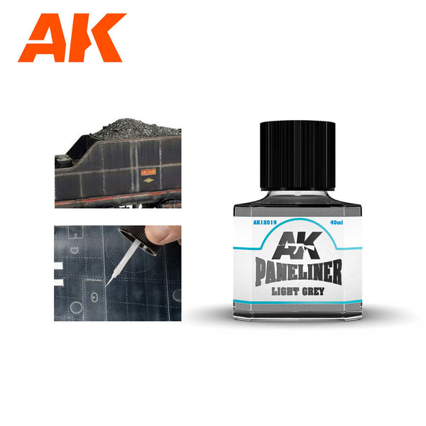 AK Interactive Panel liner - choose your colour 40ml Enamel