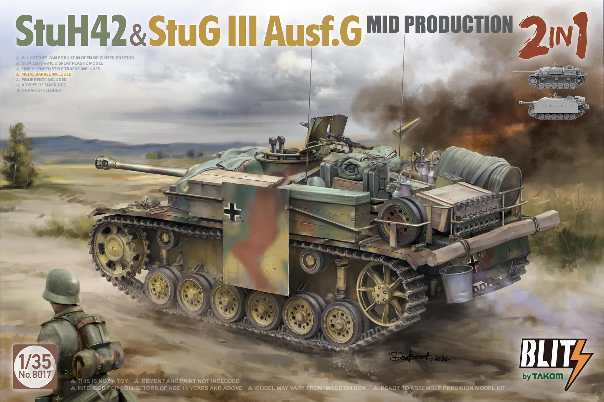 Plastic Soldier Sturmgeschütz III Ausf. G Assault Gun With Concrete Armor In 1 72 Scale Plastic Soldier Sturmgeschütz III Ausf. G Assault Gun With Concrete Armor In 1 72 Scale
