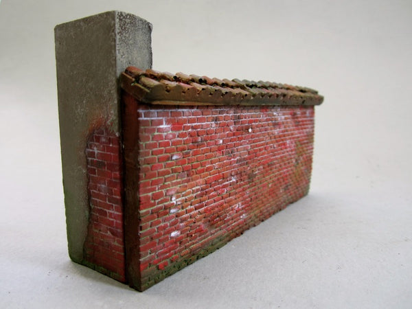 FoG Models 1/35 Scale Tile topped gateway set 4 wall sections