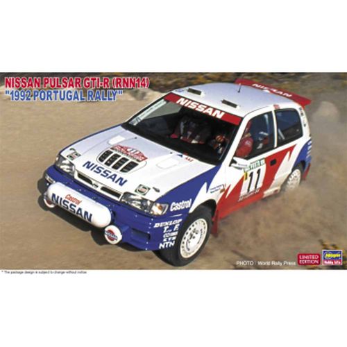 Hasegawa 1:24 Nissan Pulsar GTi-R 1992 Portugal Rally