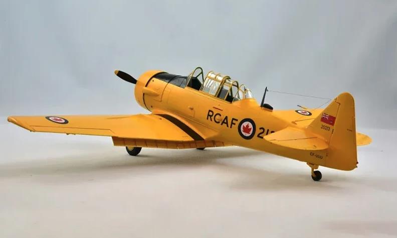 Rcaf Model Kit Kitty Hawk 1/32 Scale RCAF Harvard II aircraft Model Kit | Fields of ...