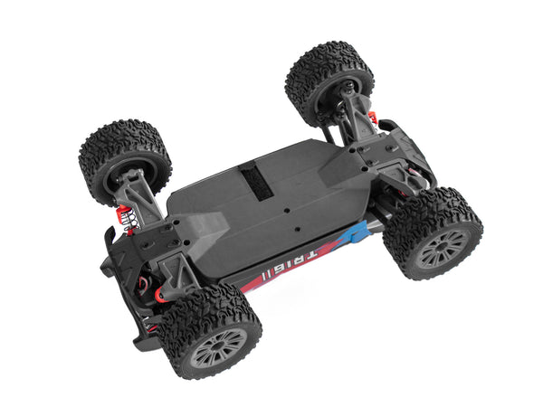 PD RACING 1:16 RTR TR16II Brushed RC Truggy (Red, Blue & White) 1:16