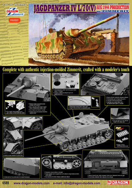 Dragon 1/35 WW2 German Jagdpanzer IV L/70(V)