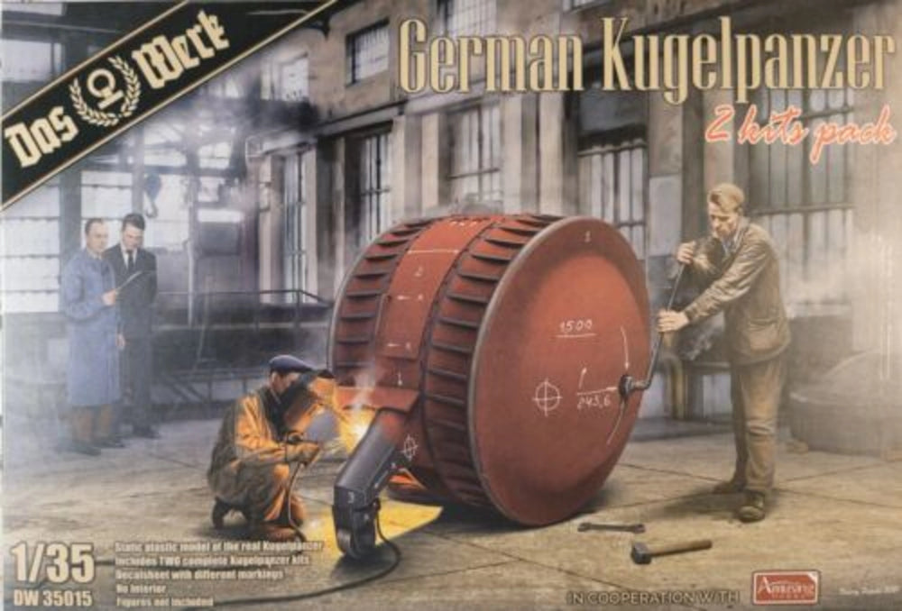 Das Werk 1/35 scale German Kugelpanzer, 1/35