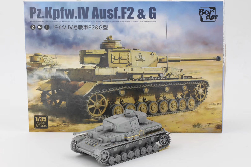 Border Models 1/35 scale WW2 German Panzer IV F2 & G