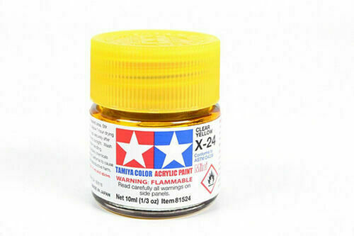 Tamiya Gloss Acrylic Paints X1 - X35 Model Paint 10ml Jars