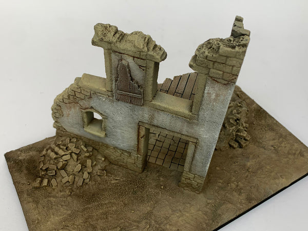 FoG Models 1/35 scale Tuscany farmhouse ruined building