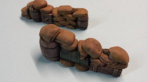 FoG Models 1/35 Scale Sandbag Defences 2pk,