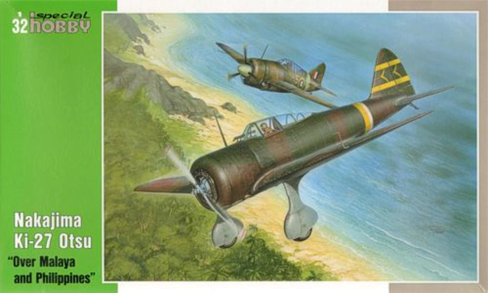 Special Hobby 1/32 Scale Nakajima Ki-27 Otsu "Over Malaya and Philippines" 1/32