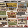 FoG Models 1/35 WW2 German Commercial signs