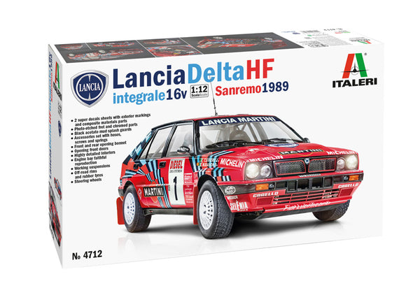 Italeri 1/12 LANCIA DELTA HF INTEGRALE SANREMO