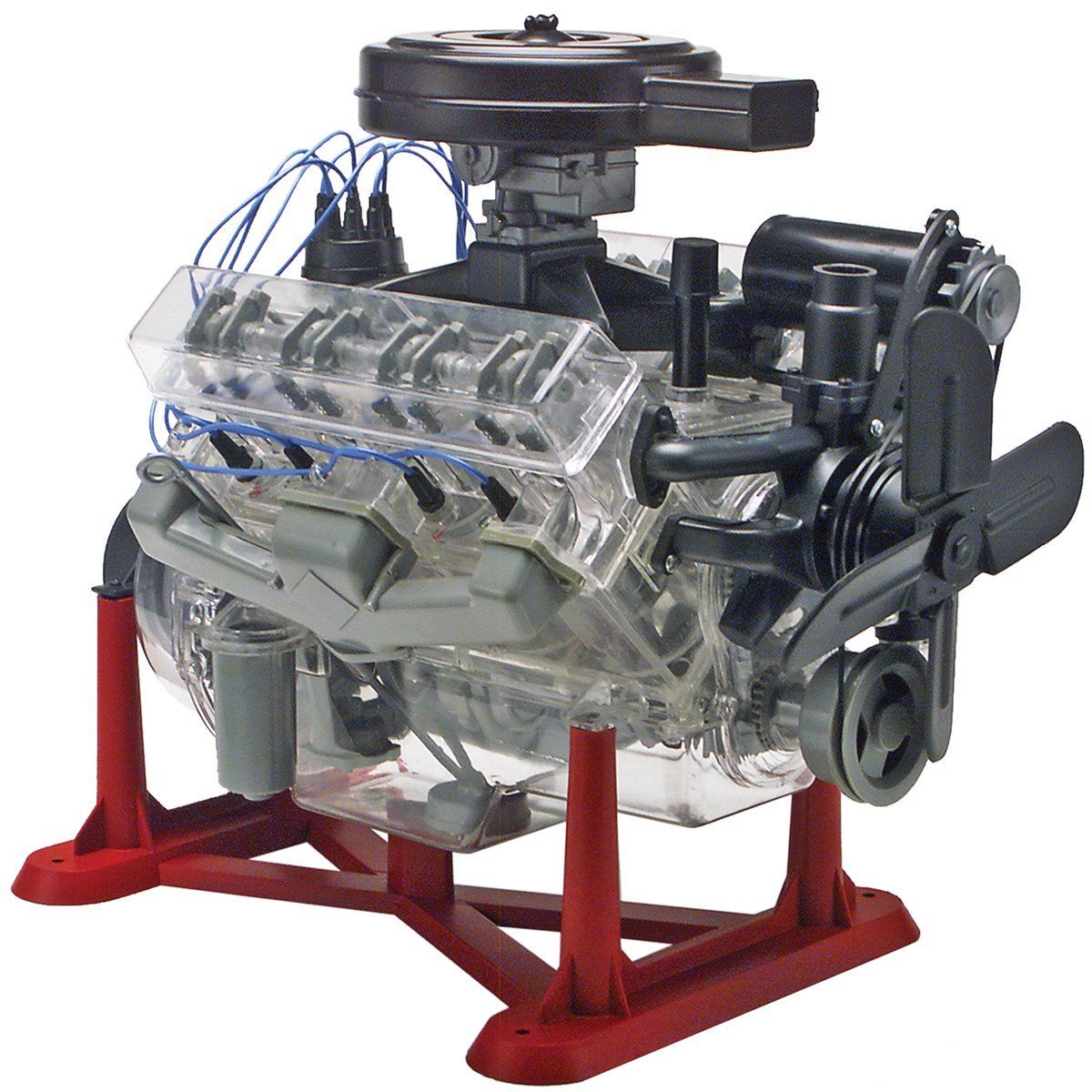 Plastic Engine Build Kit Revell 1/4 Scale Visible V-8 Engine Plastic Assembly Kit | Fields of ...