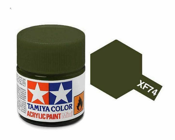 Tamiya Acrylic Paints 10ml XF1 - XF93 Model Paint Jars colours