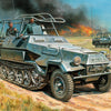 Zvezda 1/35 scale WW2 German SD.KFZ 251/3 AUSF.B RADIO CAR