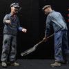 MK35 FoG models 1/35 Scale resin model kit – Steam train crew 2 figure set