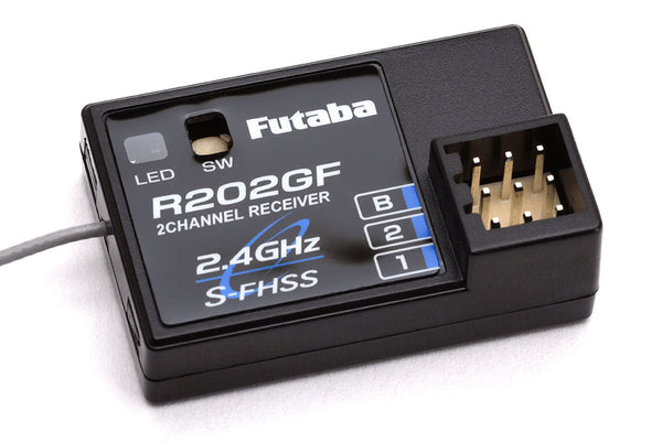 Futaba R202GF 2ch Rx 2.4GHz S-FHSS receiver