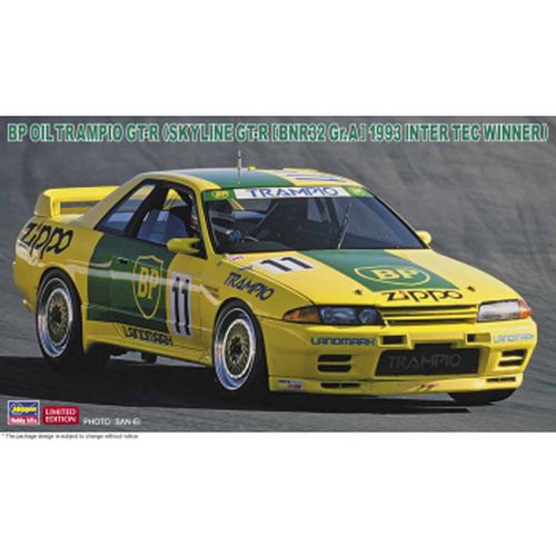 Hasegawa 1:24 BP Oil Trampio GT-R Skyline GT-R 1993 1st Inter Tec Kit
