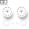 Tamiya Truck Wheels (30mm/Hex/Whi) X 2