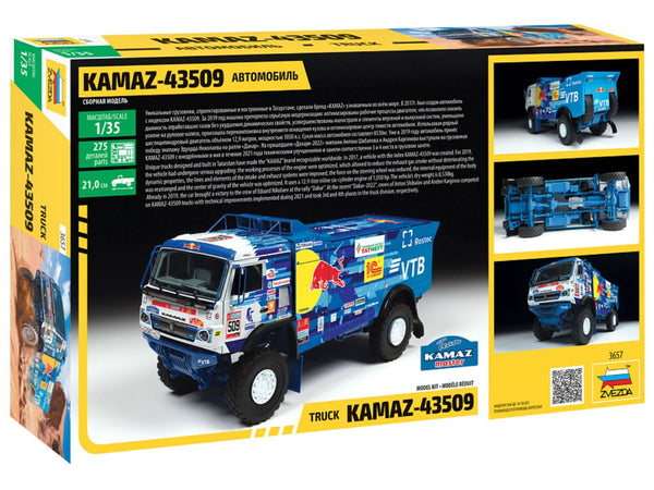 Zvezda 1/35 Kamaz Rallye Truck