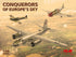 ICM 1/48 scale WW2 Conquerors of Europe's Sky set of 3 aircraft model kits