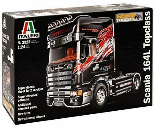 ITALERI TRUCKS 1/24 scale SCANIA 164L TOPCLASS lorry model kit