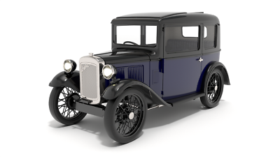 1/35 scale resin model kit 1930 / 1940 Austin 7 Seven British WW2 car