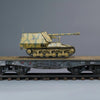 Zimi Models 1/35 Marder I 7.5cm Pak.40/1 auf Gw.Lr.s.(f) Sd.kfz.135 with German 50 Ton Type SSy45 Flatcar Schwerer Platformwagen 2 in 1 Kit
