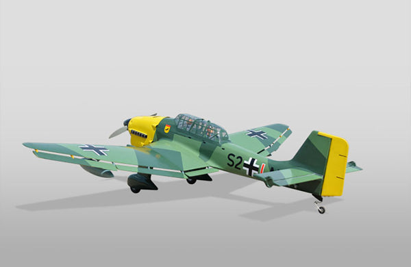 Phoenix WW2 German STUKA Ju87 120/20cc ARTF RC Plane model