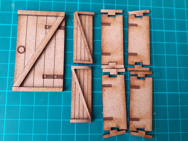 FoG Models 1/35 Scale Window Shutters (Resin)