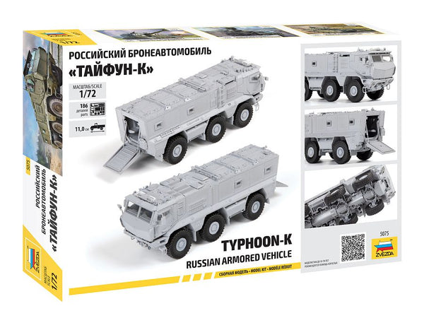 Zvezda 1/72 Rusian Typhoon Russian Armoured Vehicle