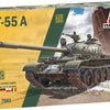 Italeri 1/72 Soviet T-55 MBT # 7081main battle tank model kit