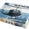 Kittyhawk 1/48 Scale UH-1N Huey twin helicopter model kit