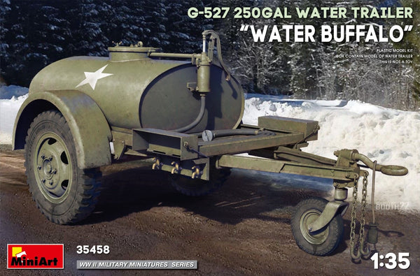 Miniart 1/35 WW2 G-527 250 GAL WATER TRAILER 'Water Buffalo'