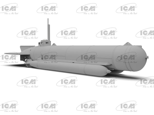 ICM SHIPS 1:72 U-Boat Type 'Molch', WWII German Midget Submarine