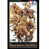 Tamiya 1/48 scale WW2 Soviet Russian Infantry & Crew Tank figure model kit
