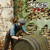 MK35 FoG models 1/35 scale resin model kit Lucien is pushing his barrel - The set includes the figure and the barrel.