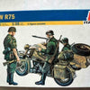Italeri 1/35 scale WW2 German BMW R75 with Sidecar