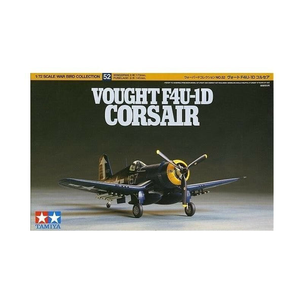 TAMIYA 1/72 AIRCRAFT WW2 US NAVY VOUGHT F4U-1D CORSAIR fighter plane