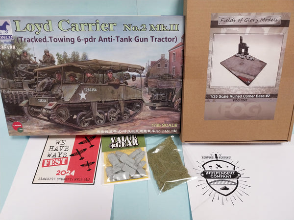 Al's picks set #1 - 1/35 scale Loyd carrier diorama set.