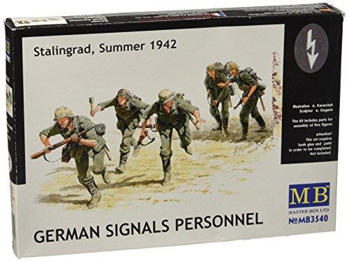 Masterbox 1/35 scale WW2 German Signals Personnel, Stalingrad, Summer 1942