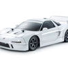 TAMIYA 1/10 scale R/C model assembly kit 1998 NSX Racing White painted body TT-02